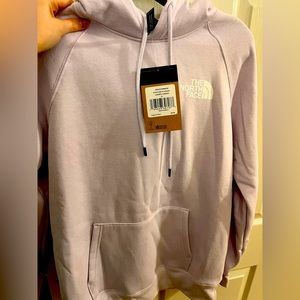 Purple North Face Sweatshirt